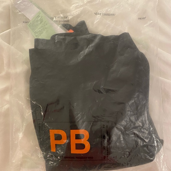 Off White Sweatshirt Black Diagonal Women’s - Picture 6 of 9